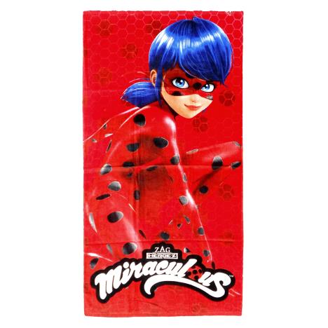 Miraculous Ladybug Beach Towel £10.99